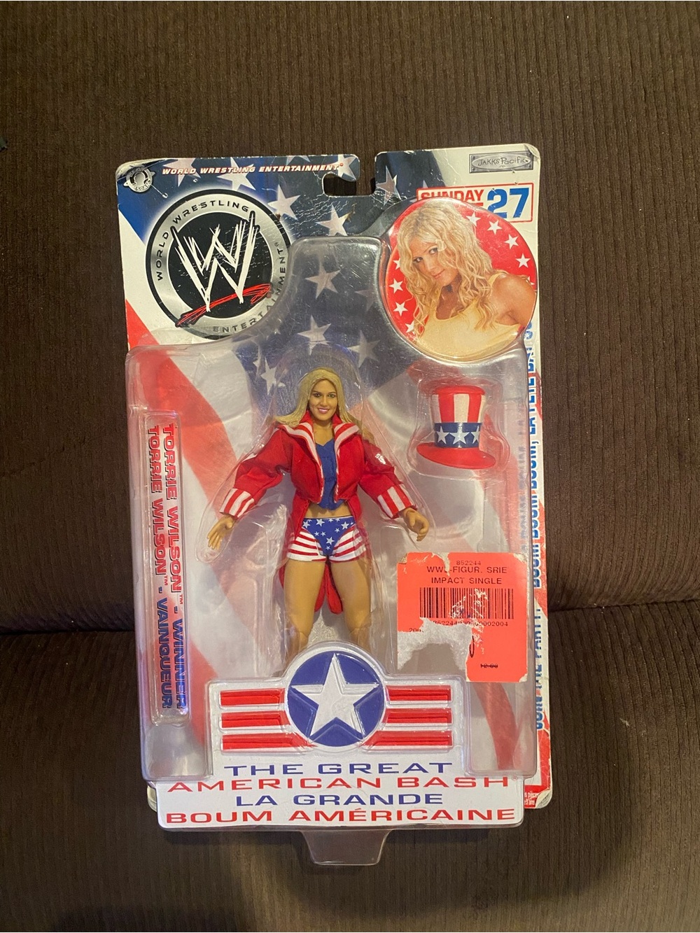 Rare WWE/WWF GREAT AMERICAN BASH TORRIE WILSON FIGURE